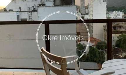 Flat com 1 quarto à venda na Avenida Bartolomeu Mitre, Leblon, Rio de Janeiro, 53 m2 por R$ 1.600.000