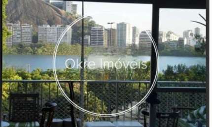 Apartamento com 1 quarto à venda na Avenida Epitácio Pessoa, Lagoa, Rio de Janeiro, 100 m2 por R$ 2.300.000