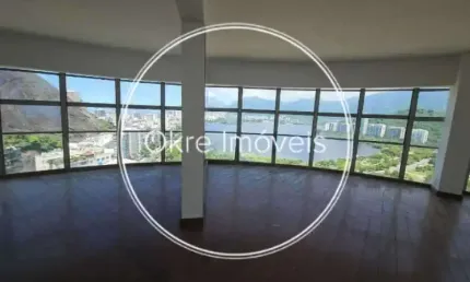 Apartamento com 6 quartos à venda na Avenida Henrique Dodsworth, Lagoa, Rio de Janeiro, 186 m2 por R$ 2.300.000