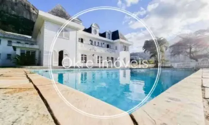 Casa em condomínio fechado com 5 quartos à venda na Rua Alexandre Stockler, Gávea, Rio de Janeiro, 1510 m2 por R$ 13.000.000