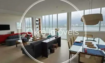 Apartamento com 5 quartos à venda na Avenida Epitácio Pessoa, Lagoa, Rio de Janeiro, 280 m2 por R$ 5.000.000