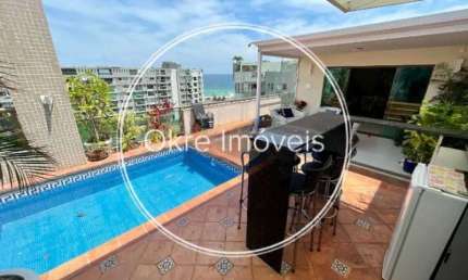 Cobertura com 3 quartos à venda na Praça Advogado Heleno Cláudio Fragoso, Barra da Tijuca, Rio de Janeiro, 275 m2 por R$ 3.200.000