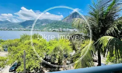 Flat com 2 quartos à venda na Avenida Epitácio Pessoa, Lagoa, Rio de Janeiro, 58 m2 por R$ 1.200.000