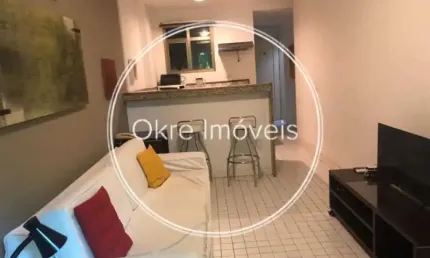 Flat com 1 quarto à venda na Avenida Borges de Medeiros, Lagoa, Rio de Janeiro, 40 m2 por R$ 750.000