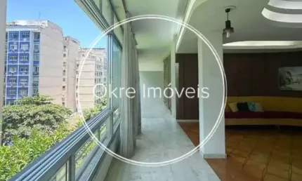 Apartamento com 3 quartos à venda na Rua Cinco de Julho, Copacabana, Rio de Janeiro, 156 m2 por R$ 1.499.000