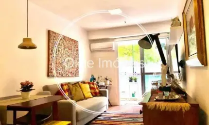 Flat com 2 quartos à venda na avenida epitácio pessoa, lagoa, rio de janeiro, 58 m2 por r$ 870.000