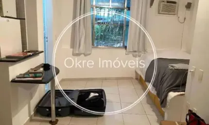 Apartamento com 1 quarto à venda na Rua Benjamim Batista, Jardim Botânico, Rio de Janeiro, 24 m2 por R$ 475.000