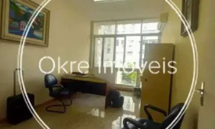 Sala comercial à venda na rua siqueira campos, copacabana, rio de janeiro, 65 m2 por r$ 500.000