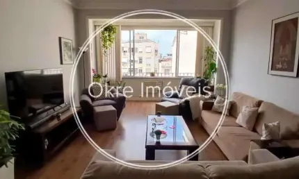 Apartamento com 3 quartos à venda na rua barata ribeiro, copacabana, rio de janeiro, 137 m2 por r$ 1.390.000