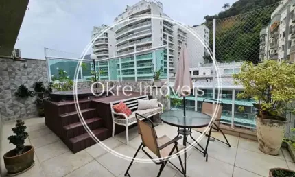 Cobertura com 3 quartos à venda na Rua Conde de Irajá, Botafogo, Rio de Janeiro, 167 m2 por R$ 2.499.000