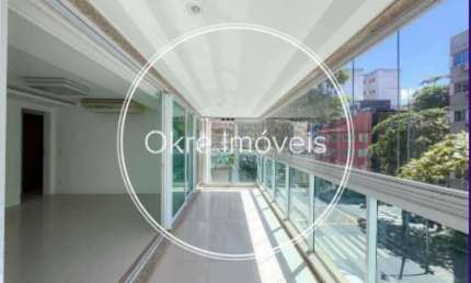 Apartamento com 4 quartos para alugar na Avenida General San Martin, Leblon, Rio de Janeiro, 200 m2 por R$ 18.000