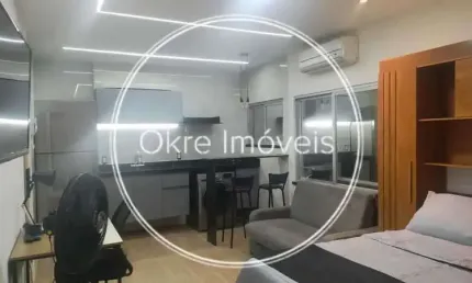 Apartamento com 1 quarto à venda na Avenida Prado Júnior, Copacabana, Rio de Janeiro, 17 m2 por R$ 570.000