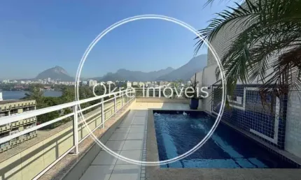 Cobertura com 4 quartos à venda na Avenida Lineu de Paula Machado, Jardim Botânico, Rio de Janeiro, 443 m2 por R$ 10.000.000