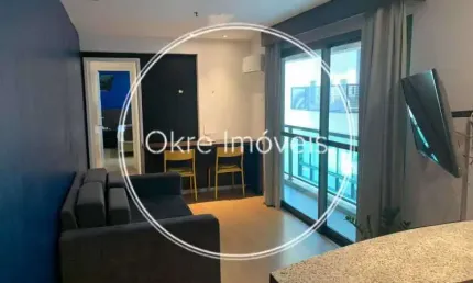 Flat com 1 quarto à venda na Rua Francisco Otaviano, Copacabana, Rio de Janeiro, 43 m2 por R$ 1.100.000