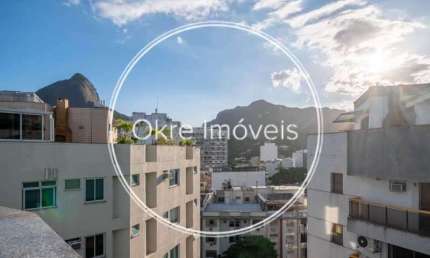 Cobertura com 3 quartos à venda na Rua Conde Bernadotte, Leblon, Rio de Janeiro, 167 m2 por R$ 5.700.000