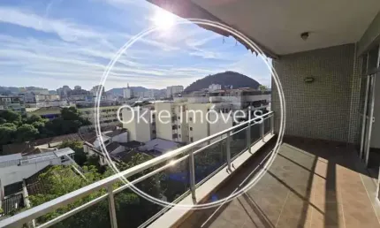 Apartamento com 4 quartos à venda na Rua Marquês de Valença, Tijuca, Rio de Janeiro, 160 m2 por R$ 990.000