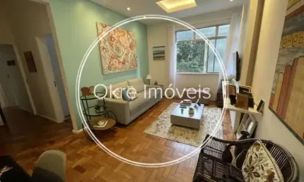 Apartamento com 2 quartos à venda na Avenida Epitácio Pessoa, Lagoa, Rio de Janeiro, 68 m2 por R$ 1.180.000