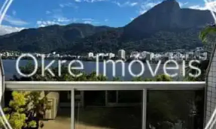 Flat com 1 quarto à venda na Avenida Epitácio Pessoa, Lagoa, Rio de Janeiro, 53 m2 por R$ 980.000