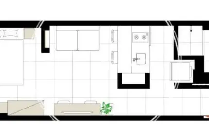 Loft com 1 quarto à venda na Rua Senador Dantas, Centro, Rio de Janeiro, 30 m2 por R$ 345.000