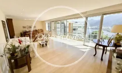 Apartamento com 3 quartos à venda na rua sacopa, lagoa, rio de janeiro, 156 m2 por r$ 1.899.000