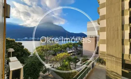 Apartamento com 3 quartos à venda na avenida epitácio pessoa, lagoa, rio de janeiro, 100 m2 por r$ 1.550.000