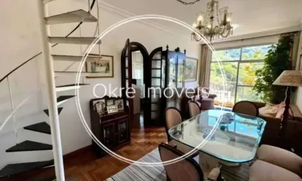 Cobertura com 2 quartos à venda na Rua Ministro Raul Fernandes, Botafogo, Rio de Janeiro, 136 m2 por R$ 1.400.000