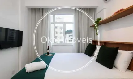 Kitnet / Stúdio à venda na Praia Botafogo, Botafogo, Rio de Janeiro, 18 m2 por R$ 450.000