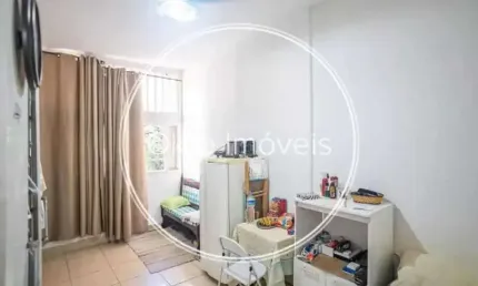 Kitnet / stúdio à venda na rua hermenegildo de barros, santa teresa, rio de janeiro, 21 m2 por r$ 400.000