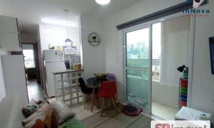 Apartamento para Venda em Praia Grande, Aviação, 1 dormitório, 1 banheiro, 1 vaga