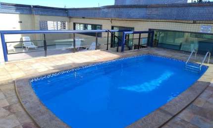 Apartamento para Venda em Praia Grande, Guilhermina, 1 dormitório, 1 suíte, 2 banheiros, 1 vaga