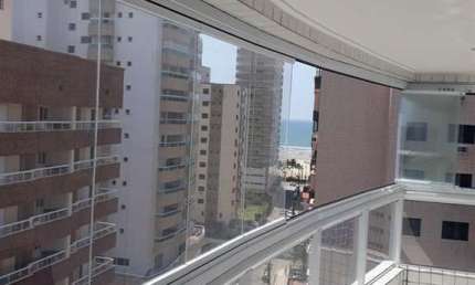 Apartamento para Venda em Praia Grande, Aviação, 2 dormitórios, 1 suíte, 2 banheiros, 1 vaga
