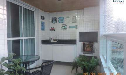 Apartamento para Venda em Praia Grande, Aviação, 3 dormitórios, 1 suíte, 2 banheiros, 2 vagas