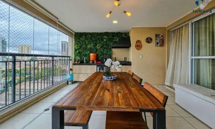Apartamento para Venda em São Paulo, Vila Bertioga, 2 dormitórios, 1 suíte, 4 banheiros, 1 vaga