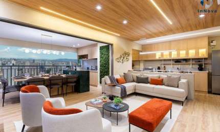 Apartamento para Venda em São Paulo, Mooca, 3 dormitórios, 3 suítes, 4 banheiros, 2 vagas