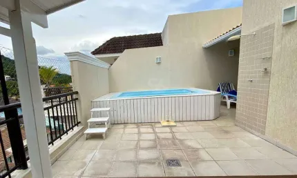 Cobertura duplex de 4 quartos, 2 suítes, ampla, 4 vagas.