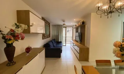 Apartamento de 3 quartos, 1 suíte, todo montado, quarto reversível, varanda gourmet, 2 vagas.