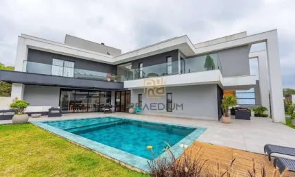 Casa com 3 dormitórios à venda, 467 m² por R$ 3.500.000,00 - Santa Felicidade - Curitiba/PR