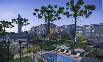 Apartamento com 2 dormitórios à venda, 48 m² por R$ 330.777,78 - Santa Cândida - Curitiba/PR