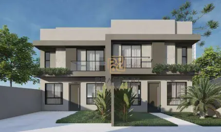 Sobrado com 3 dormitórios à venda, 100 m² por r$ 599.000,00 - lindóia - curitiba/pr