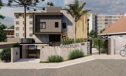 Apartamento Duplex com 1 dormitório à venda, 46 m² por R$ 400.560,00 - Alto da Rua XV - Curitiba/PR