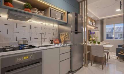 Casa com 2 dormitórios à venda, 42 m² por R$ 261.900,00 - Estados - Fazenda Rio Grande/PR