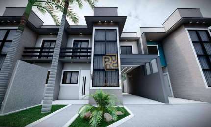 Sobrado com 3 dormitórios à venda, 83 m² por R$ 499.000 - Sítio Cercado - Curitiba/PR