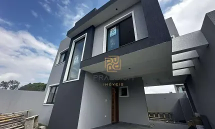 Sobrado com 3 dormitórios à venda, 109 m² por R$ 740.000,00 - Santa Felicidade - Curitiba/PR