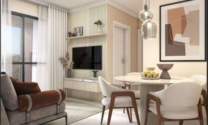 Apartamento com 2 dormitórios à venda, 55 m² por R$ 390.000,00 - Centro - Pinhais/PR