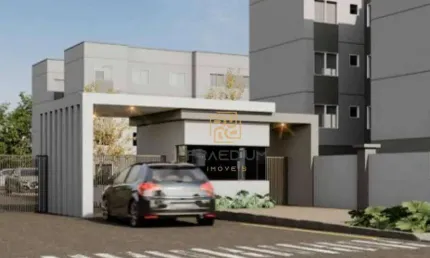 Apartamento com 2 dormitórios à venda, 42 m² por R$ 230.000,00 - Lamenha Grande - Almirante Tamandaré/PR