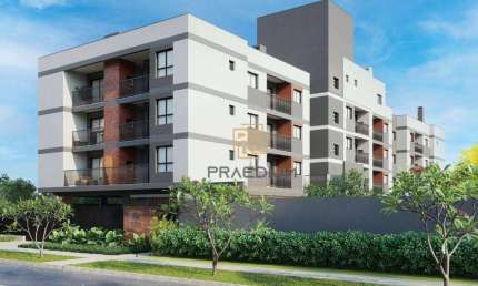 Apartamento com 2 dormitórios à venda, 49 m² por R$ 315.000,00 - Planta Bairro Weissópolis - Pinhais/PR