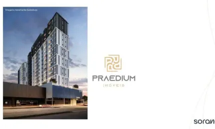 Apartamento com 2 dormitórios à venda, 36 m² por R$ 314.600,00 - Novo Mundo - Curitiba/PR