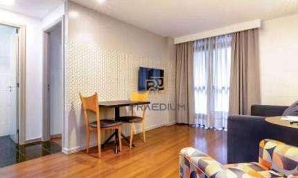 Apartamento com 1 dormitório à venda, 42 m² por R$ 420.000,00 - Batel - Curitiba/PR
