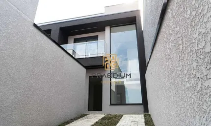 Sobrado com 3 dormitórios à venda, 110 m² por r$ 638.999,00 - xaxim - curitiba/pr