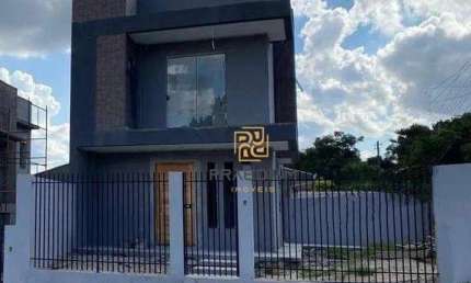 Sobrado com 3 dormitórios à venda, 92 m² por R$ 590.000 - Planta São Venâncio - Almirante Tamandaré/PR